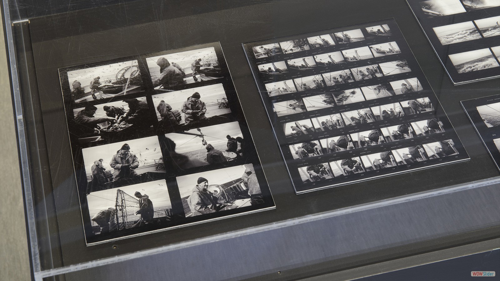 Planches contact, de la série Le Naufrage (2010-2016) Charles-Frédérick Ouellet, crédit : Paul Cimon