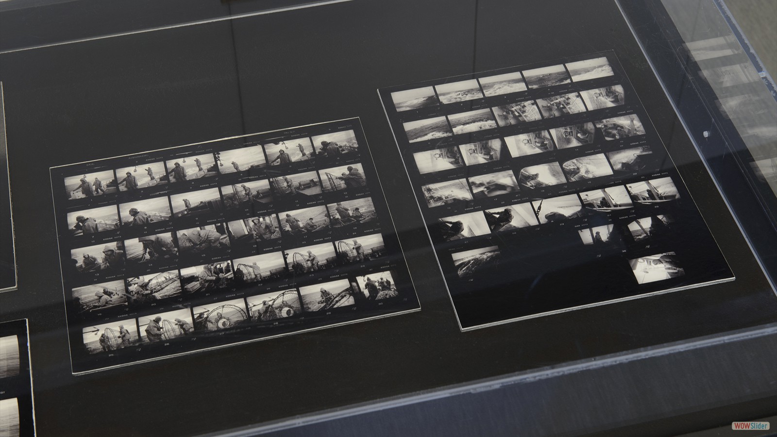 Planches contact, de la série Le Naufrage (2010-2016) Charles-Frédérick Ouellet, crédit : Paul Cimon